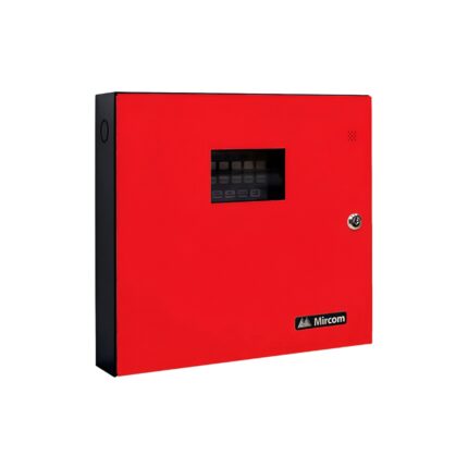 Panel de Alarma contra incendio convencional 6 zonas 24v 2 Hilos